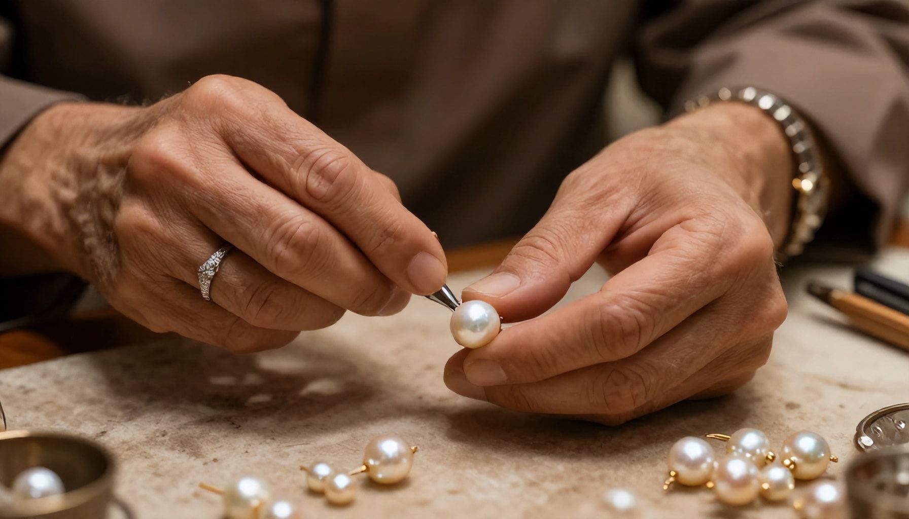 اكتشفي أسرار صناعة اللؤلؤ القطرية: كيف تحافظ على تراثها عبر الأجيال*