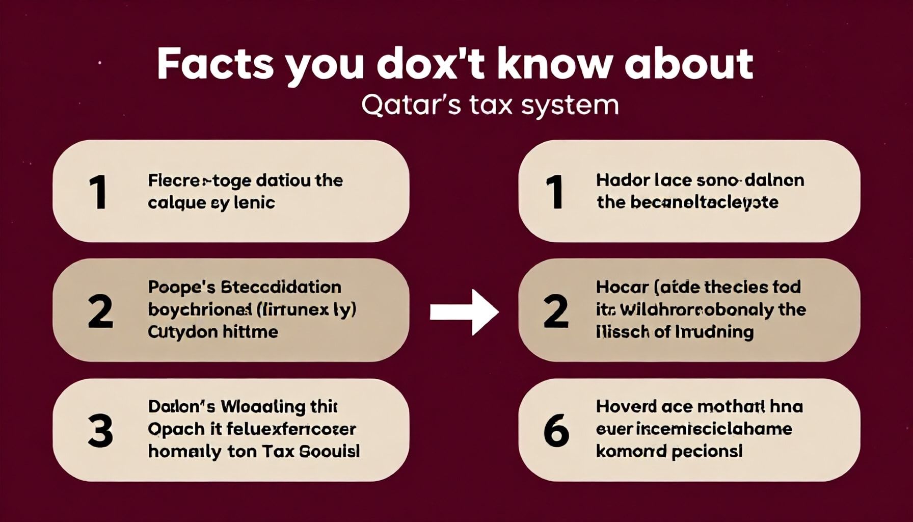 الحقائق التي لا تعرفها عن نظام الضرائب في قطر*