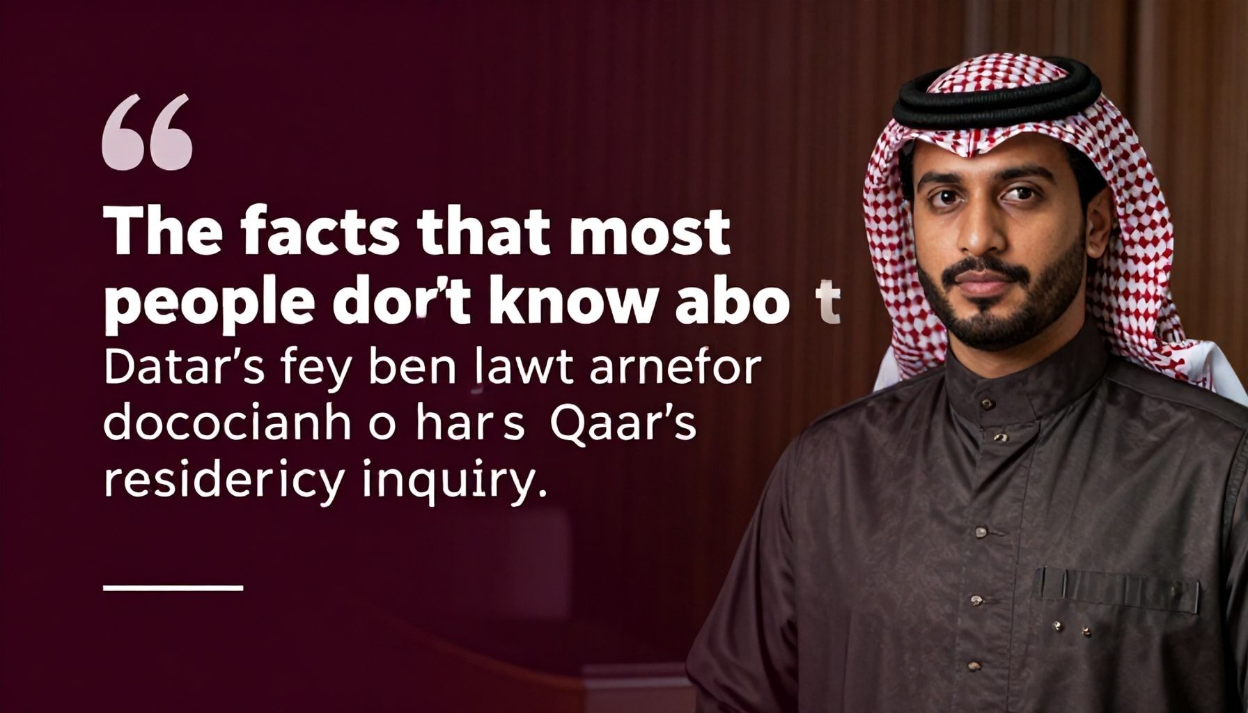 الحقائق التي لا يعرفها معظم الناس عن استعلام الإقامة في قطر