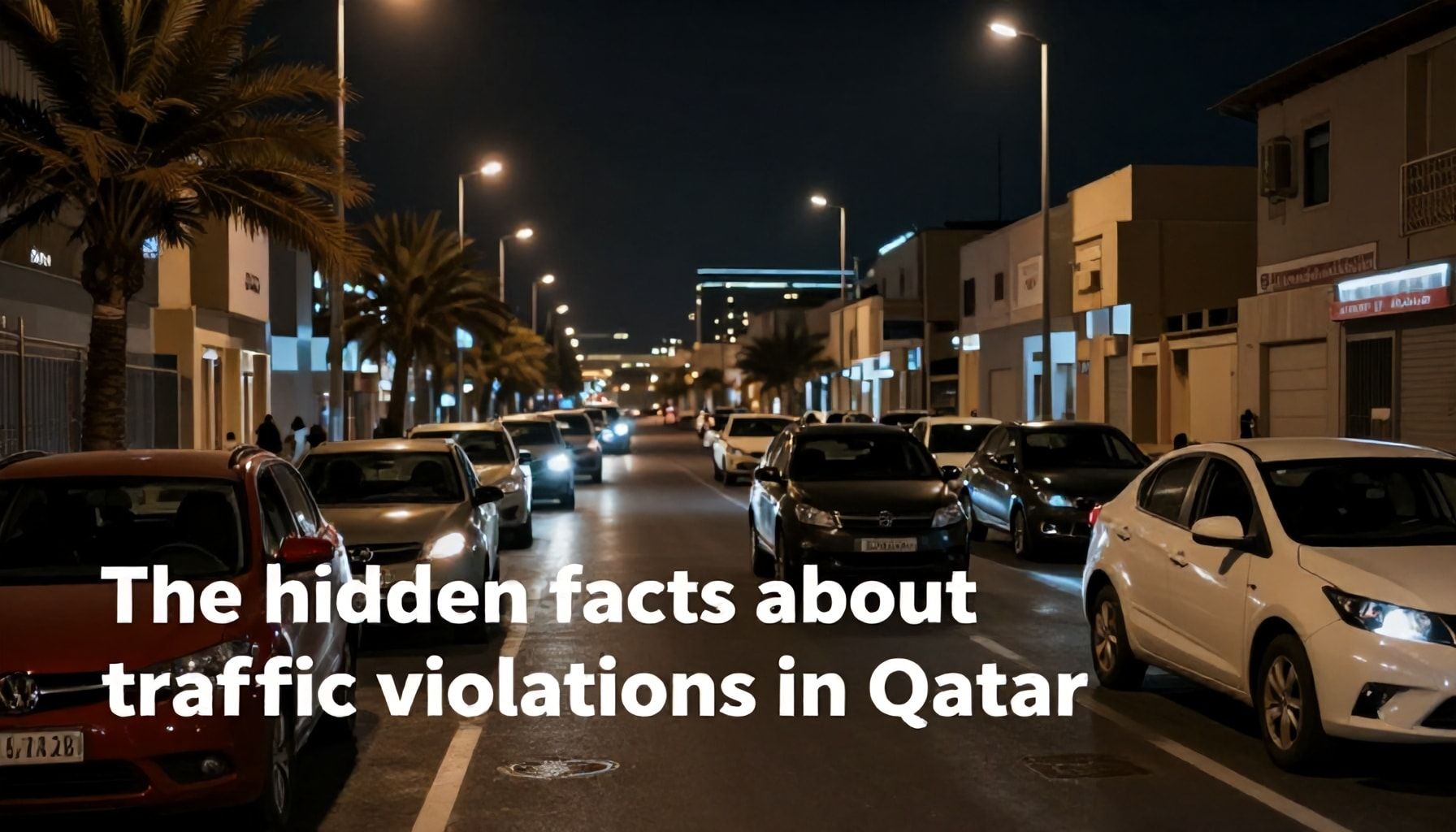الحقائق المخفية عن المخالفات المرورية في قطر*
