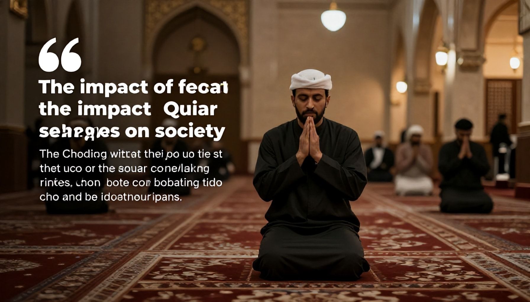 الحقائق المذهلة عن تأثير صلاة قطر على المجتمع*