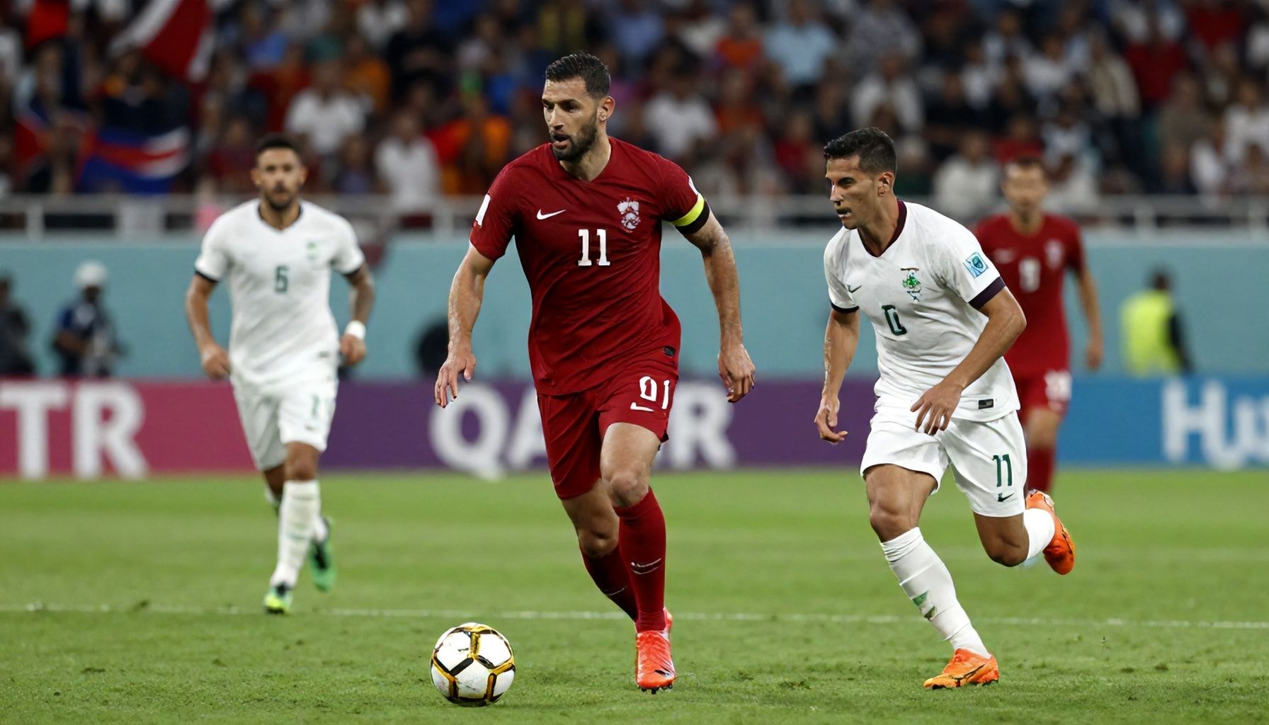 الحقيقة المخفية وراء استراتيجية منتخب قطر في المباراة*