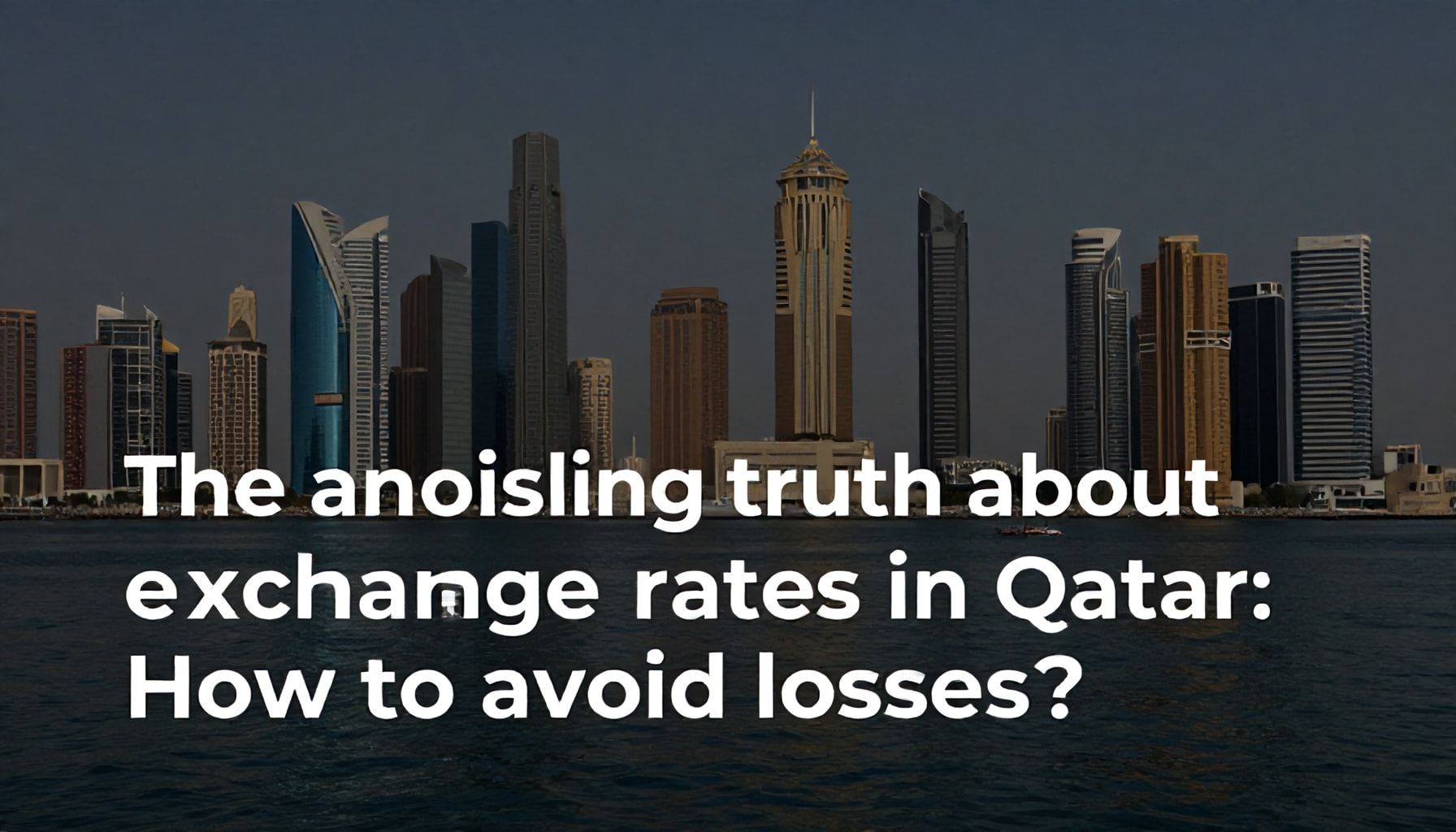 الحقيقة المدهشة عن أسعار الصرف في قطر: كيف تجنب الخسائر؟*
