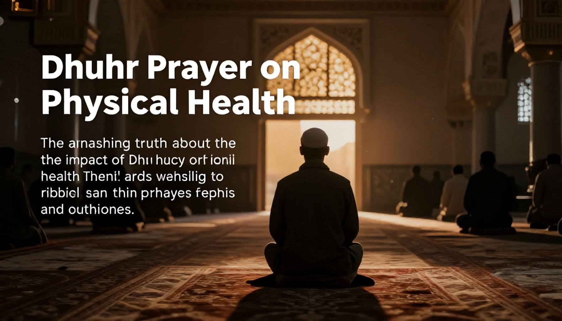 الحقيقة المذهلة عن تأثير صلاة الظهر على الصحة البدنية*