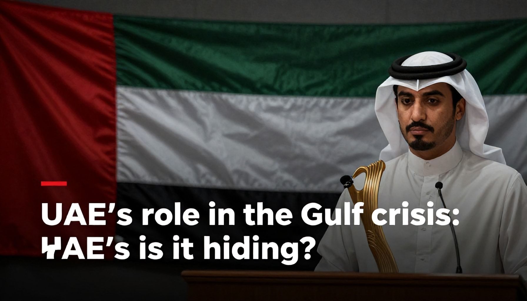 الحقيقة المروعة عن دور الإمارات في أزمة الخليج: ما الذي تخفيه؟*