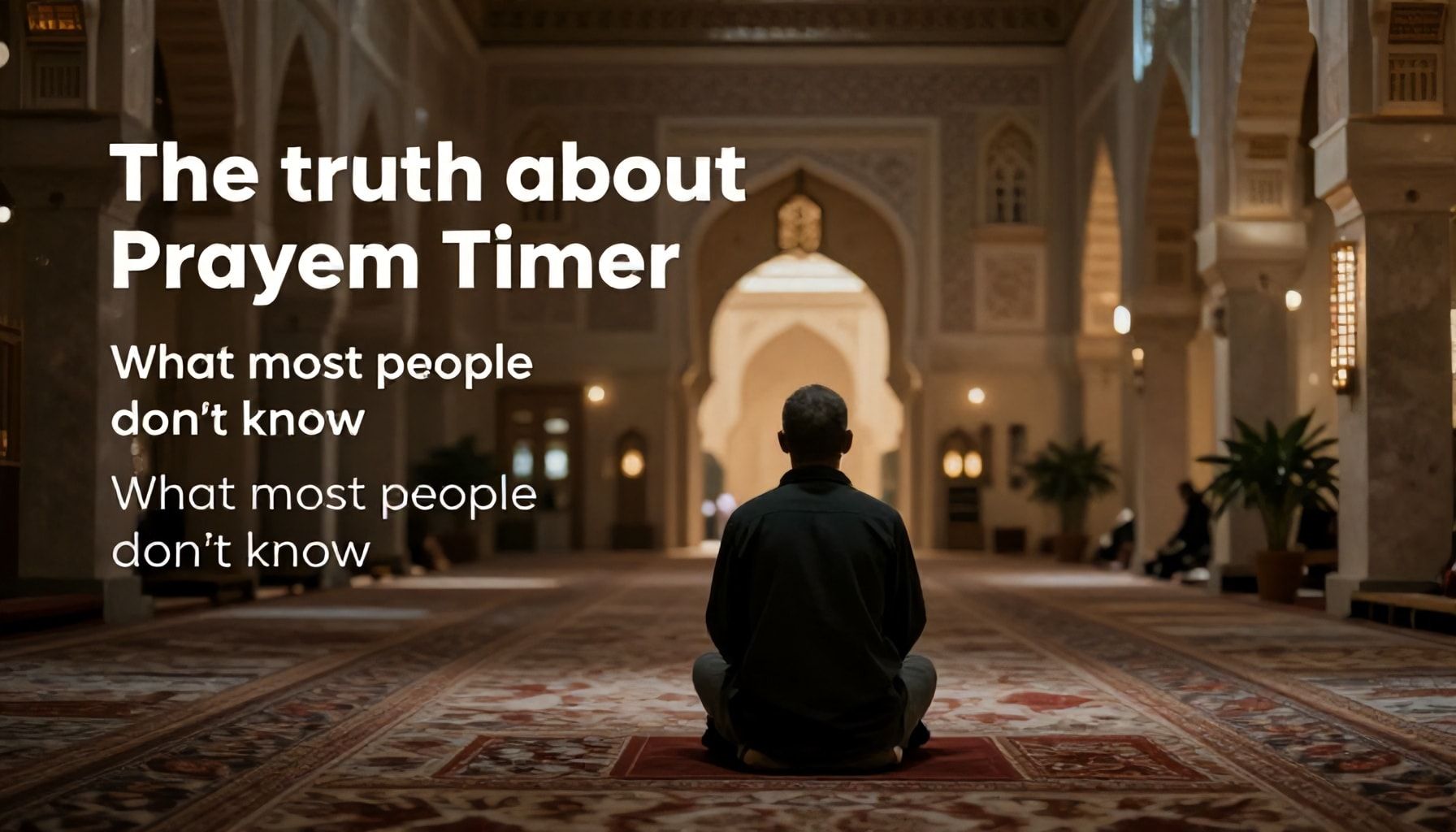 الحقيقة عن أوقات الصلاة في قطر: ما لا يعرفه معظم الناس*