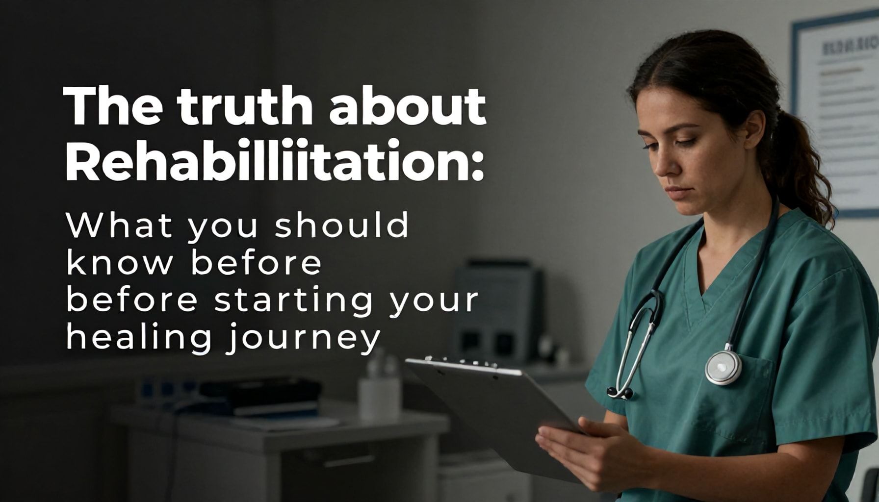 الحقيقة عن إعادة التأهيل: ما يجب معرفته قبل بدء رحلة الشفاء*