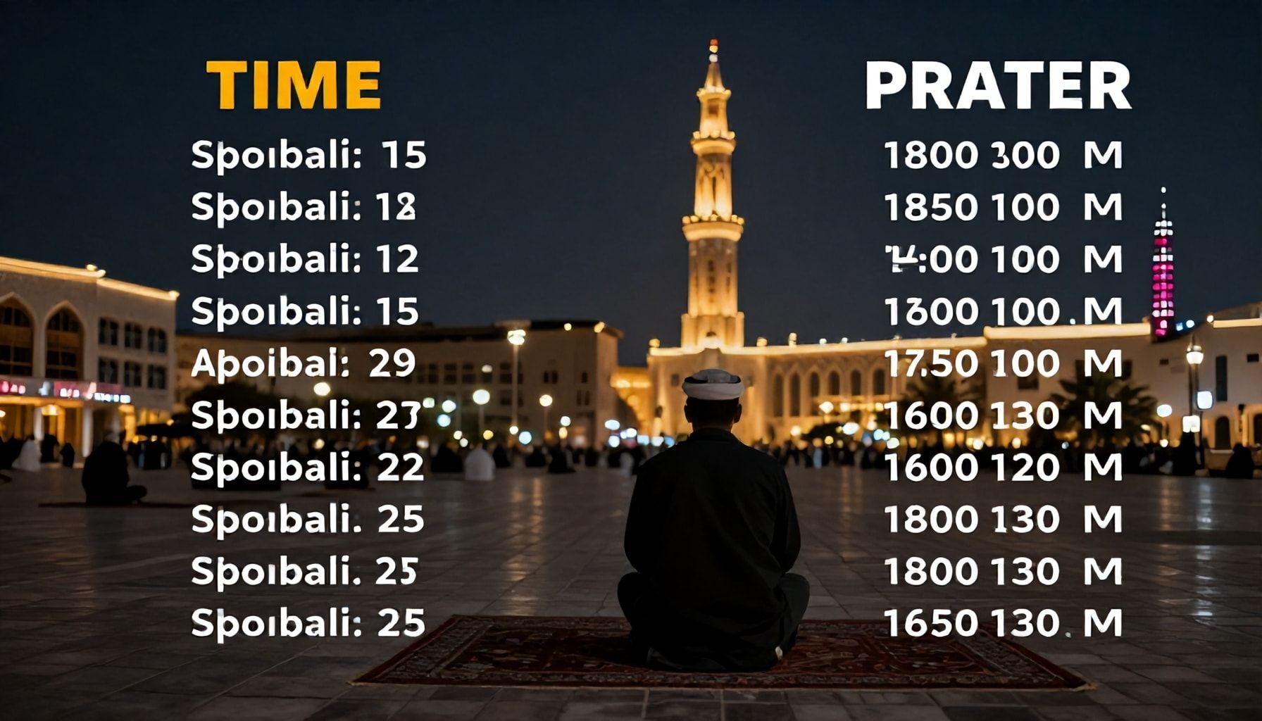 الحقيقة عن الاختلافات في مواعيد الصلاة بين المدن القطرية*