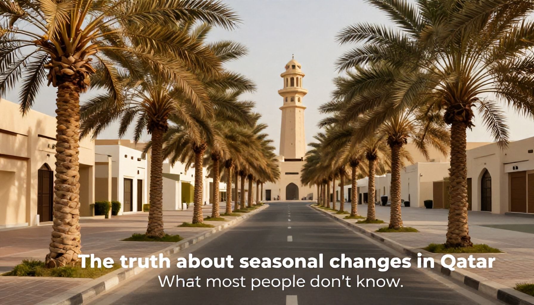 الحقيقة عن التغيرات الموسمية في قطر: ما لا يعرفه معظم الناس*