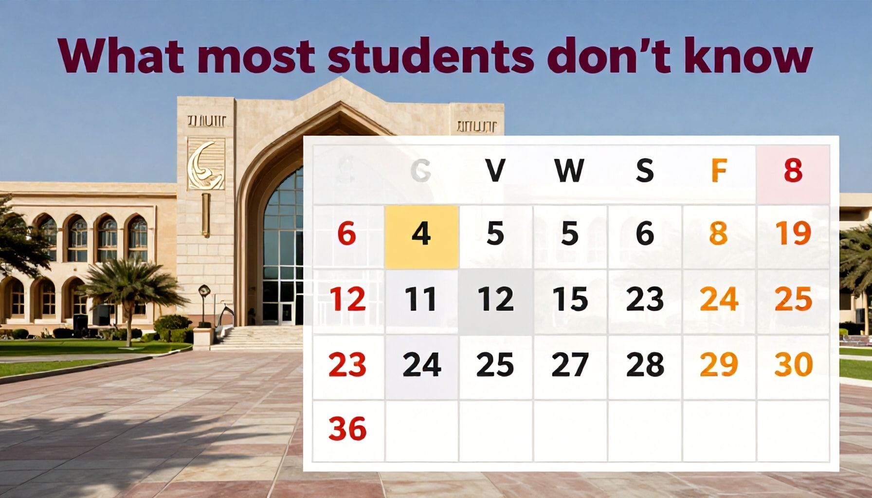 الحقيقة عن التقويم الأكاديمي في جامعة قطر: ما لا يعرفه معظم الطلاب*