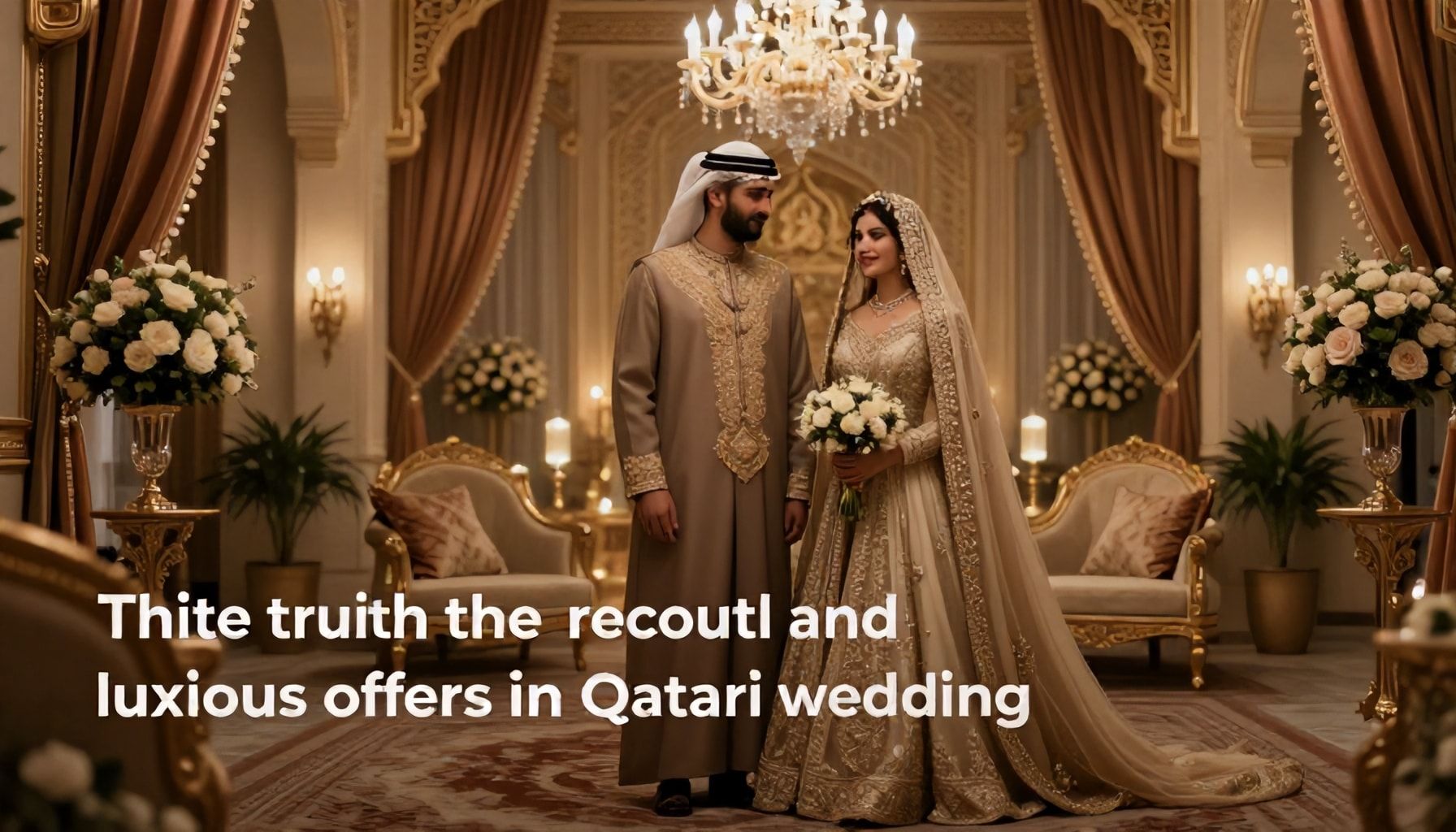 الحقيقة عن التكاليف والعروض الفاخرة في عرسات قطر*