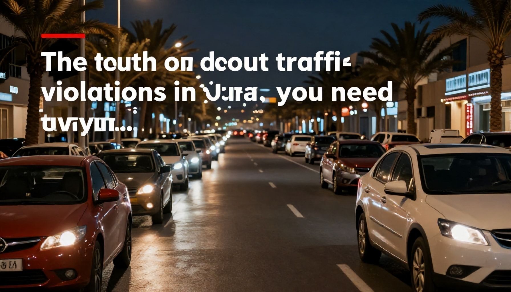 الحقيقة عن المخالفات المرورية في قطر: ما يجب أن تعرفه قبل الدفع