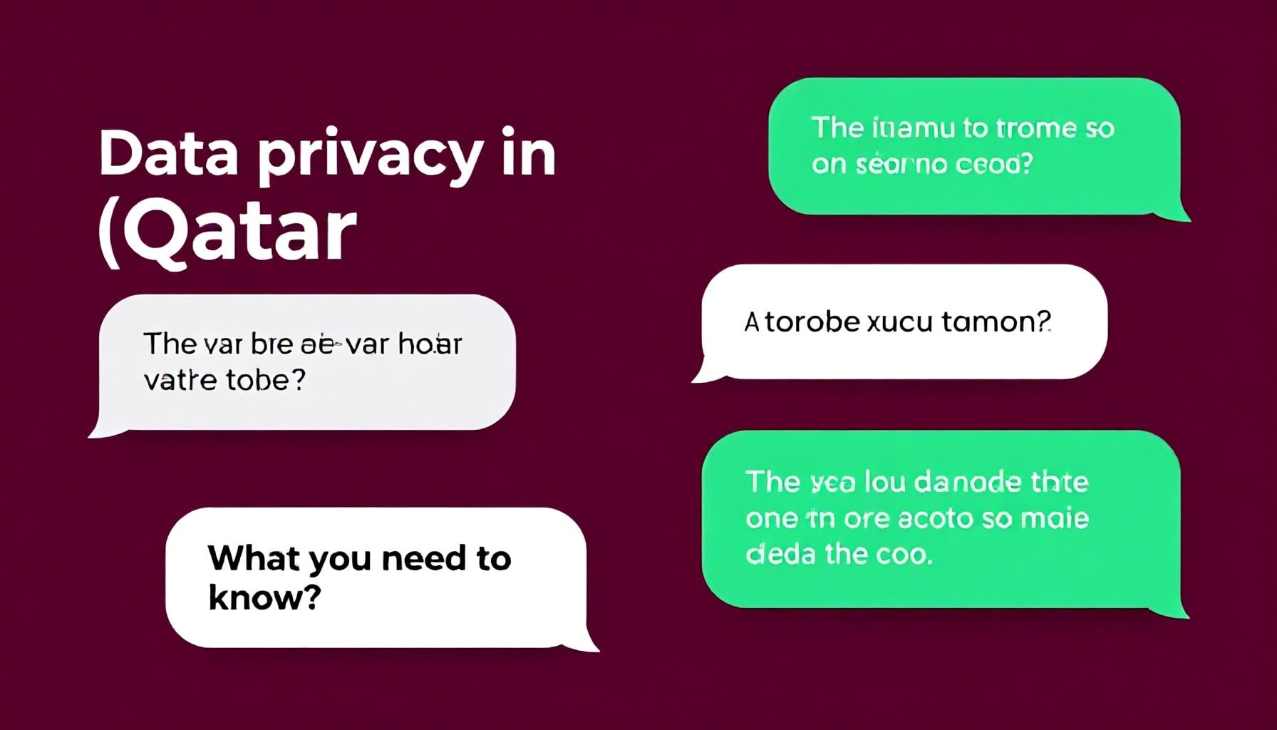 الحقيقة عن خصوصية البيانات في شات قطر: ما الذي يجب أن تعرفه*