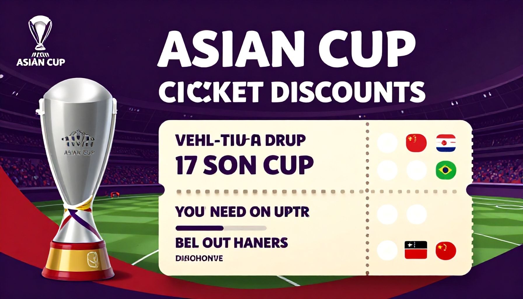 الحقيقة عن خصومات تذاكر كأس آسيا: ما الذي يجب أن تعرفه قبل الشراء*