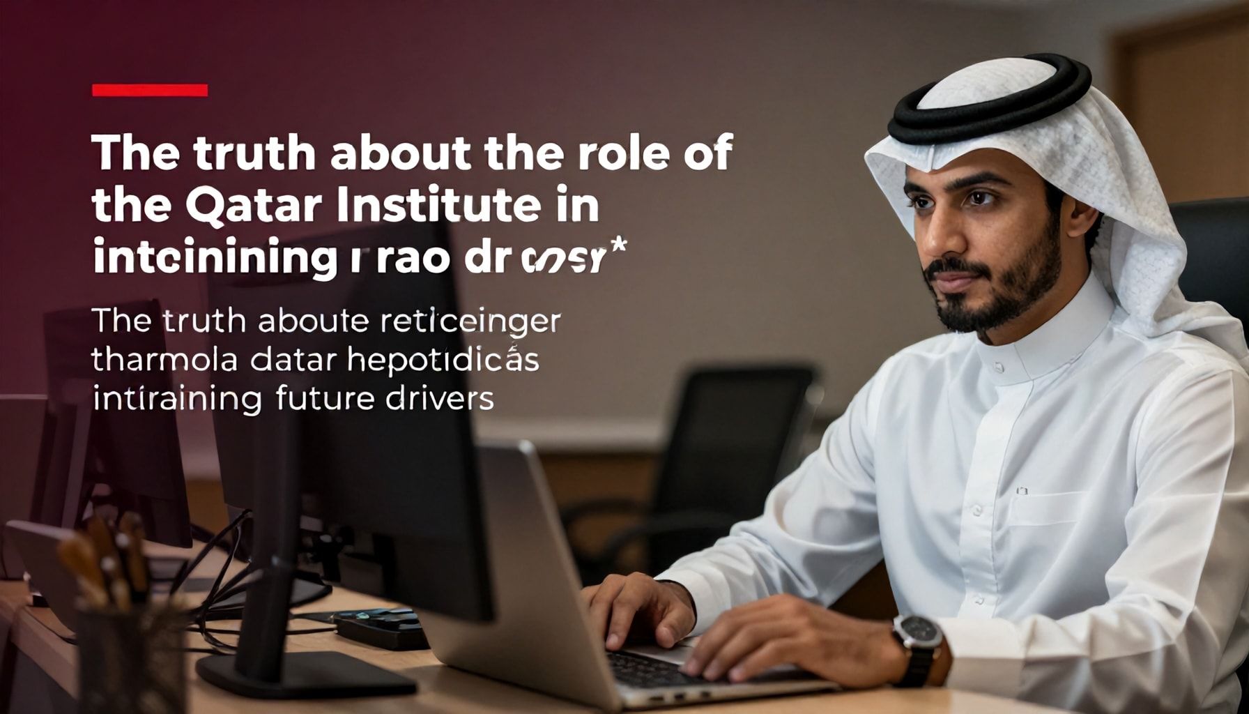 الحقيقة عن دور معهد قطر في تدريب سائقي المستقبل*