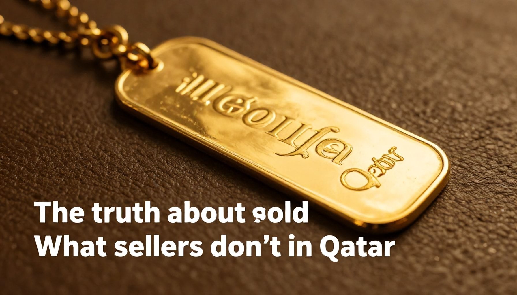 الحقيقة عن سعر الذهب في قطر: ما لا يقوله البائعون*