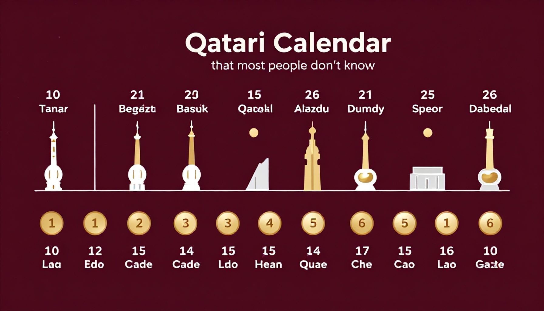 الحقيقة عن فوائد التقويم القطري التي لا يعرفها معظم الناس*