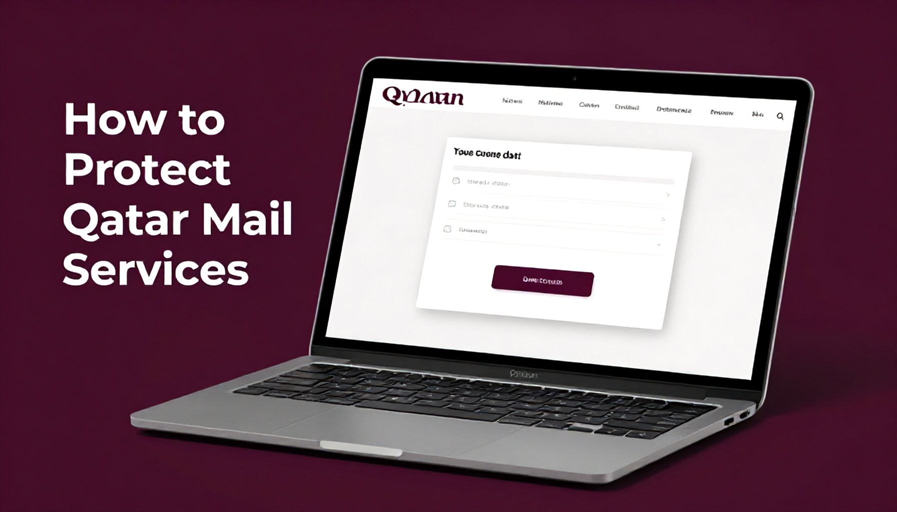 الحقيقة عن كيفية حماية بياناتك مع خدمات بريد قطر*