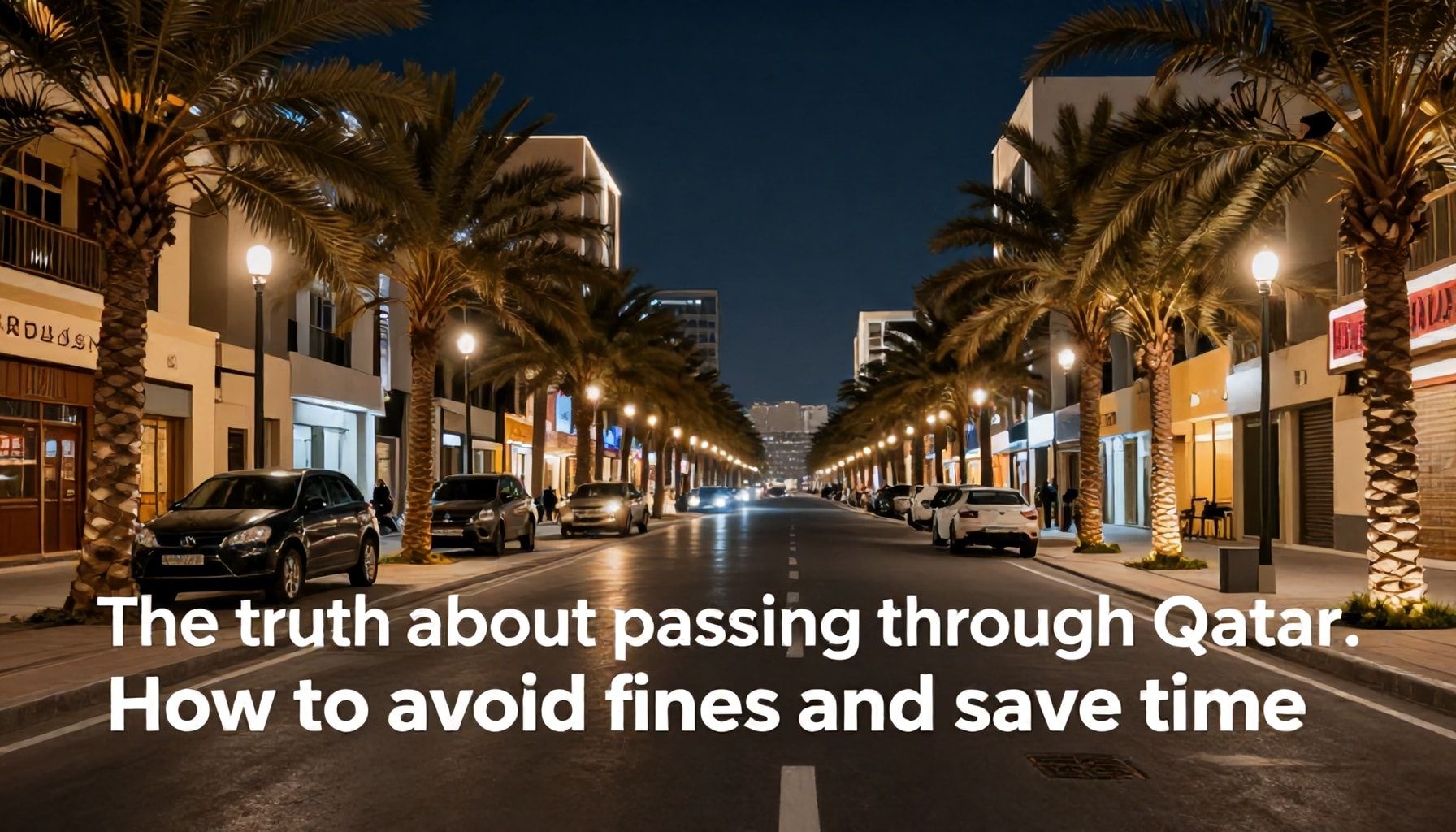 الحقيقة عن مرور قطر: كيف تجنب الغرامات وتوفر الوقت*