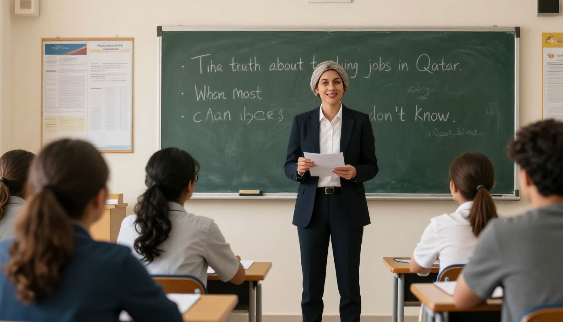 الحقيقة عن وظائف التعليم في قطر: ما لا يعرفه معظم المرشحين*
