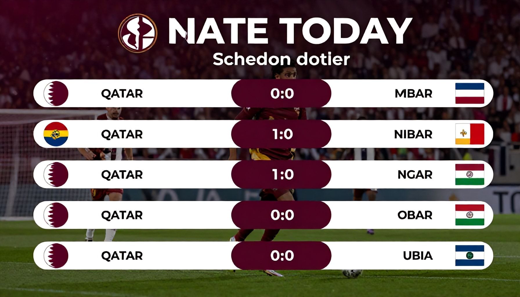 الحقيقة وراء جدولة مباريات اليوم في قطر