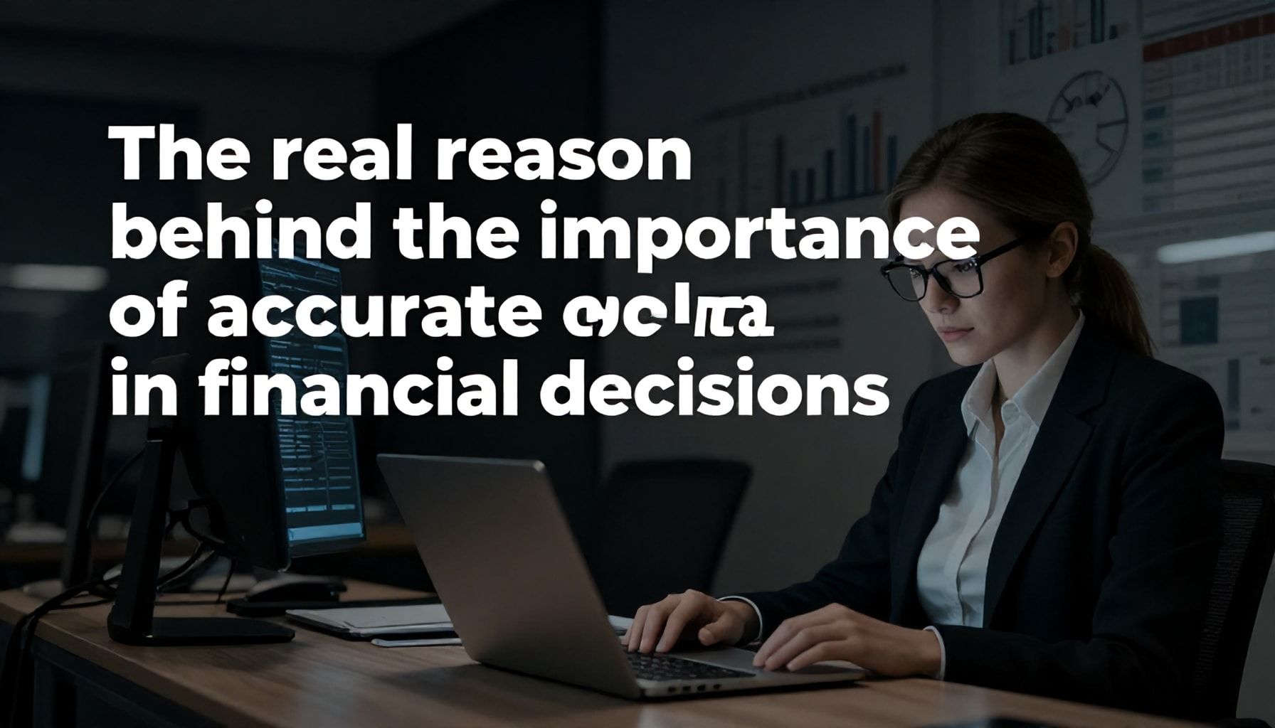 السبب الحقيقي وراء أهمية البيانات الدقة في القرارات المالية*