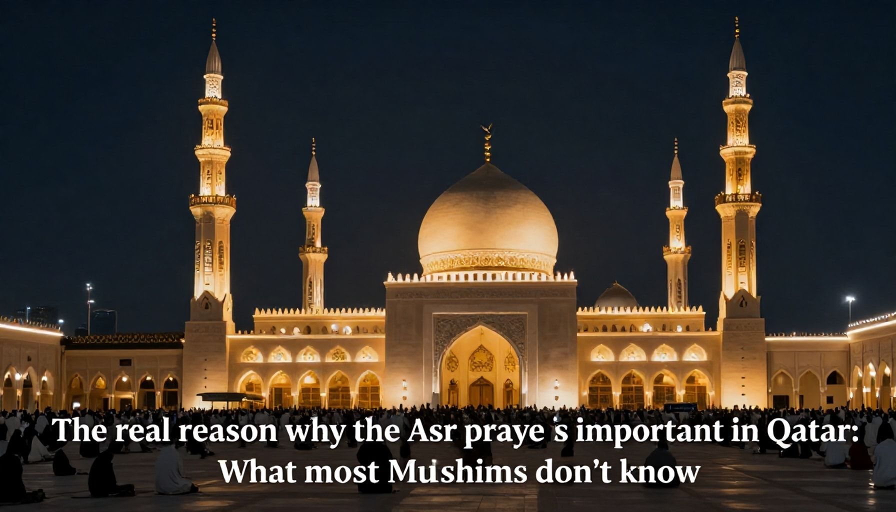 السبب الحقيقي وراء أهمية صلاة العصر في قطر: ما لا يعرفه معظم المسلمين*