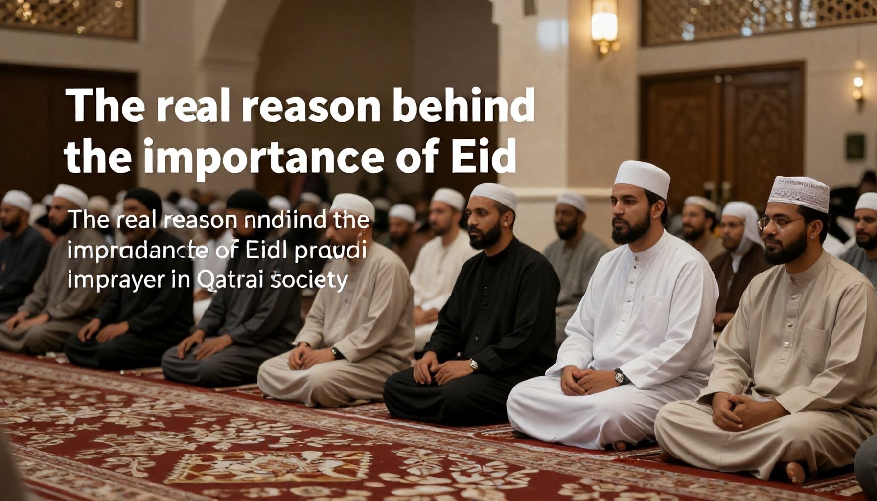 السبب الحقيقي وراء أهمية صلاة العيد في المجتمع القطري*