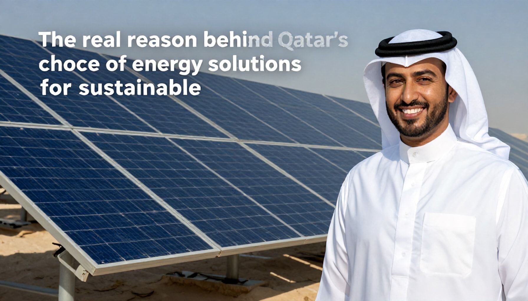 السبب الحقيقي وراء اختيار قطر للطاقة لحلول الطاقة المستدامة*