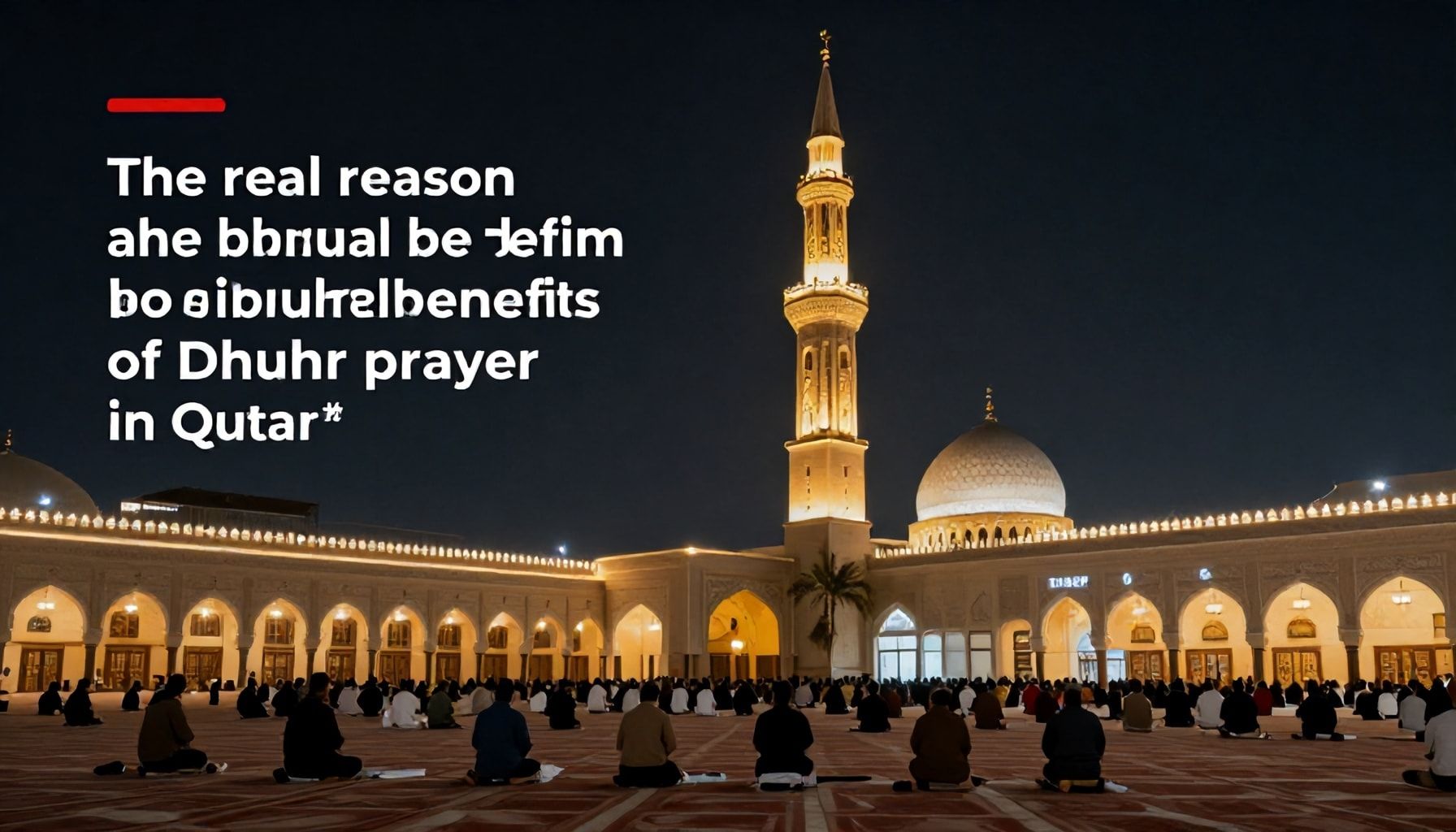 السبب الحقيقي وراء فوائد صلاة الظهر الروحية في قطر*