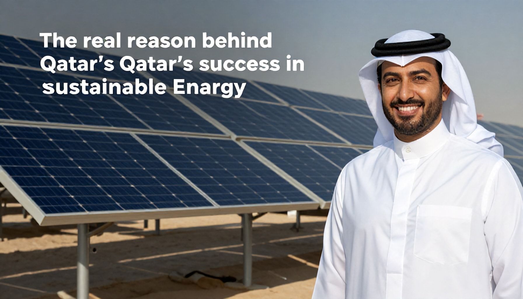السبب الحقيقي وراء نجاح قطر في الطاقة المستدامة*
