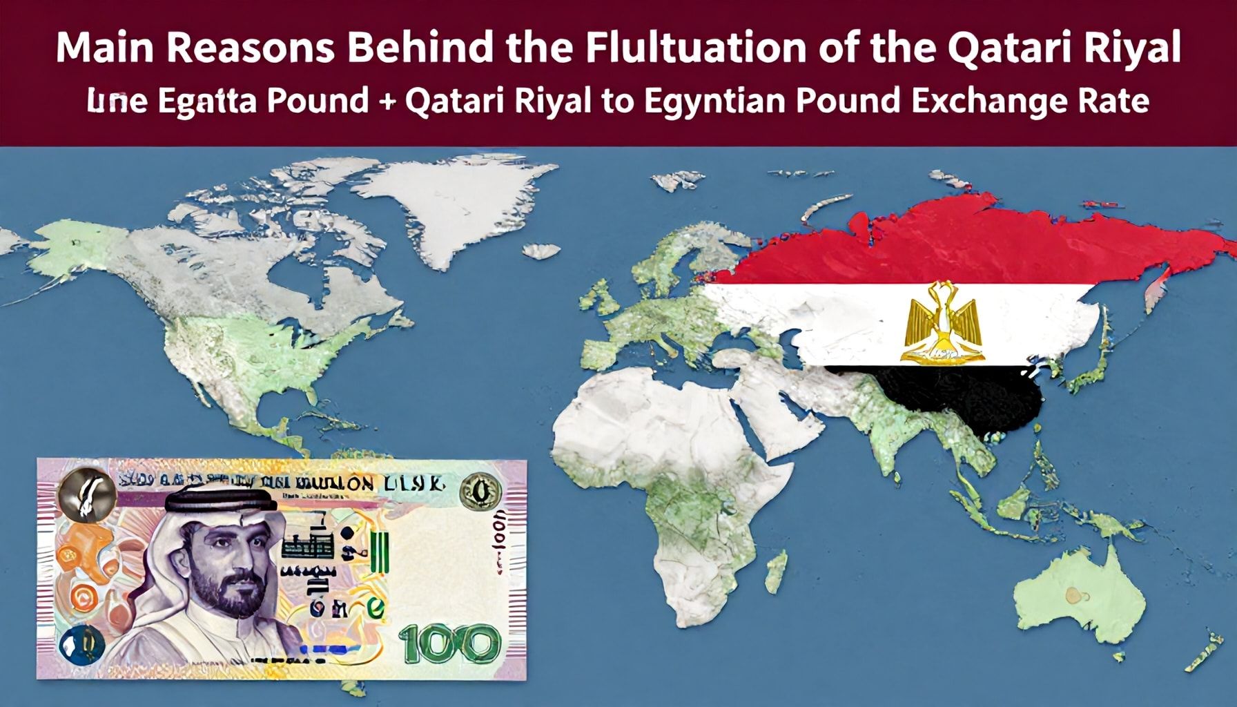 السبب الرئيسي وراء تذبذب سعر الريال القطري مقابل الجنيه المصري