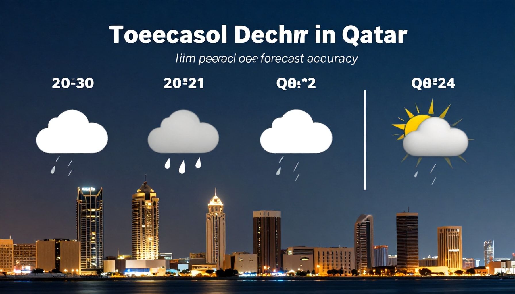 السبب وراء أهمية الدقة في توقع الطقس في قطر*