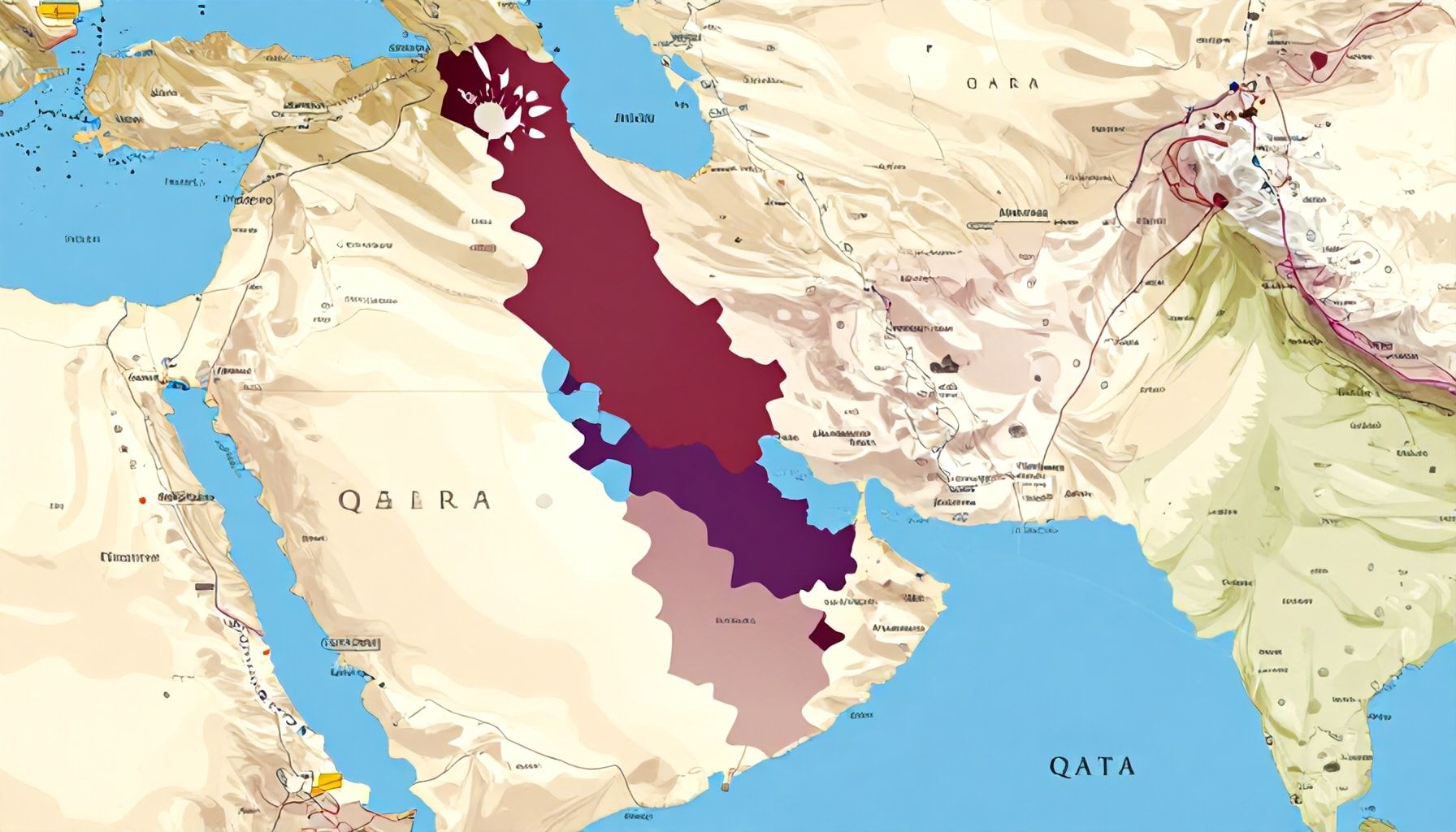 السبب وراء أهمية خريطة قطر في السفر والاستثمار*