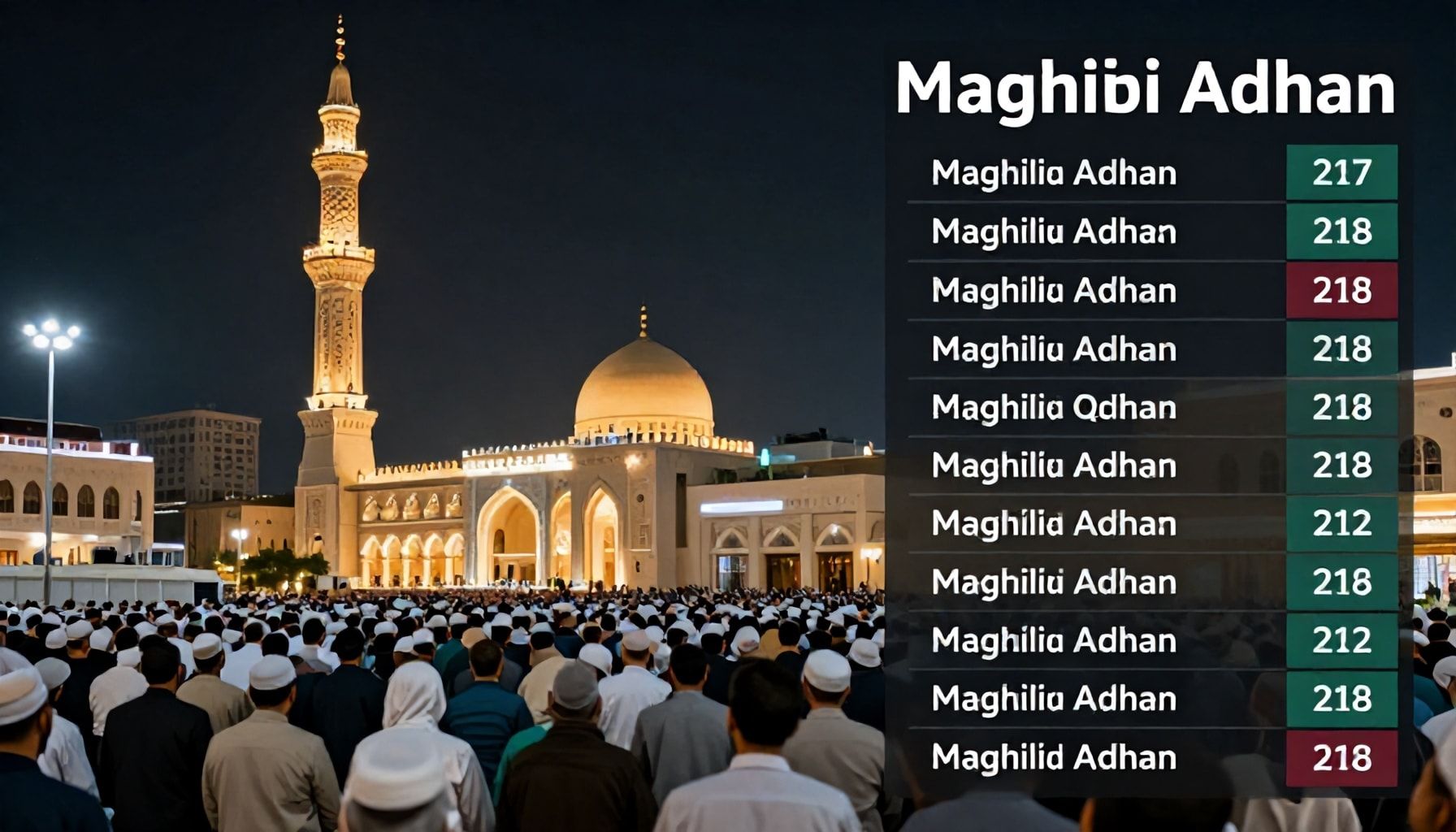 السبب وراء اختلاف أوقات أذان المغرب في قطر