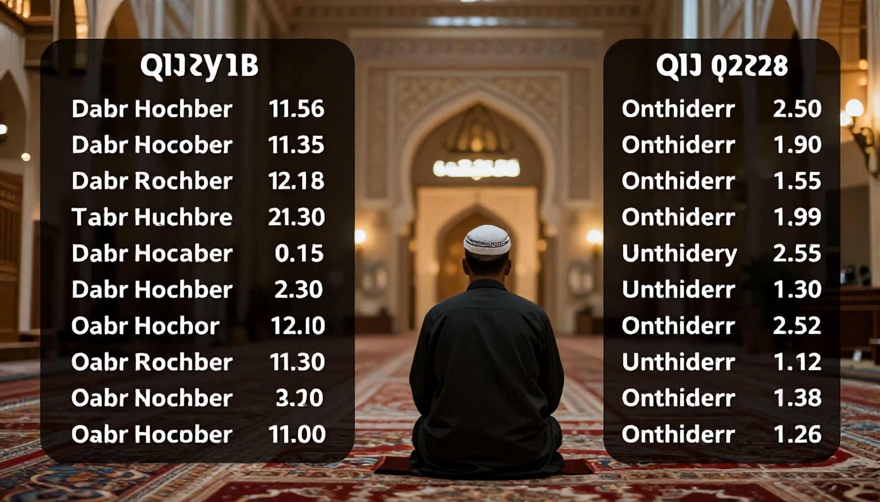 السبب وراء اختلاف أوقات الصلاة في قطر عن الدول الأخرى*