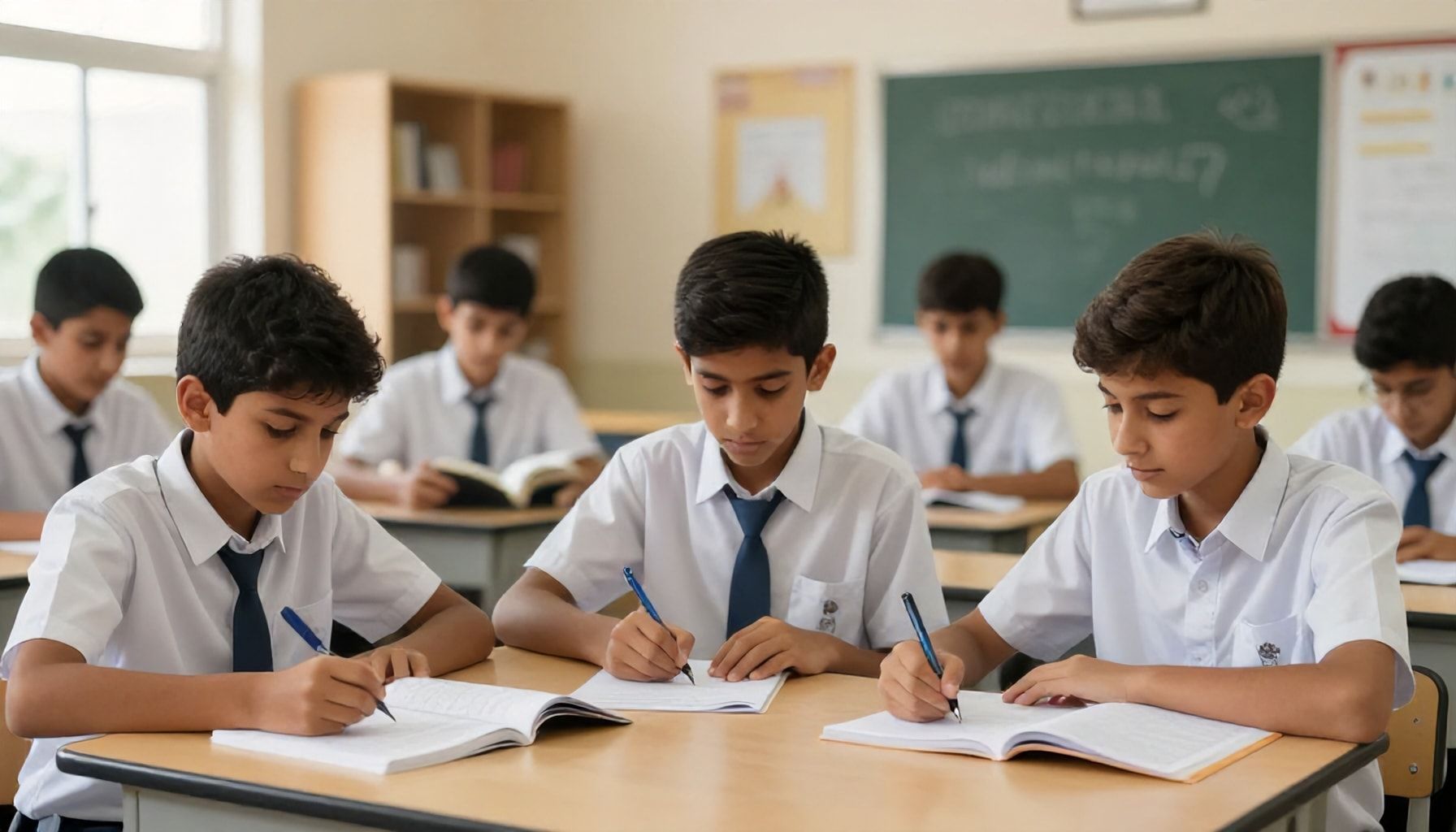 السبب وراء اختيار مدرسة قطر التقنية الثانوية للبنين للدراسة*