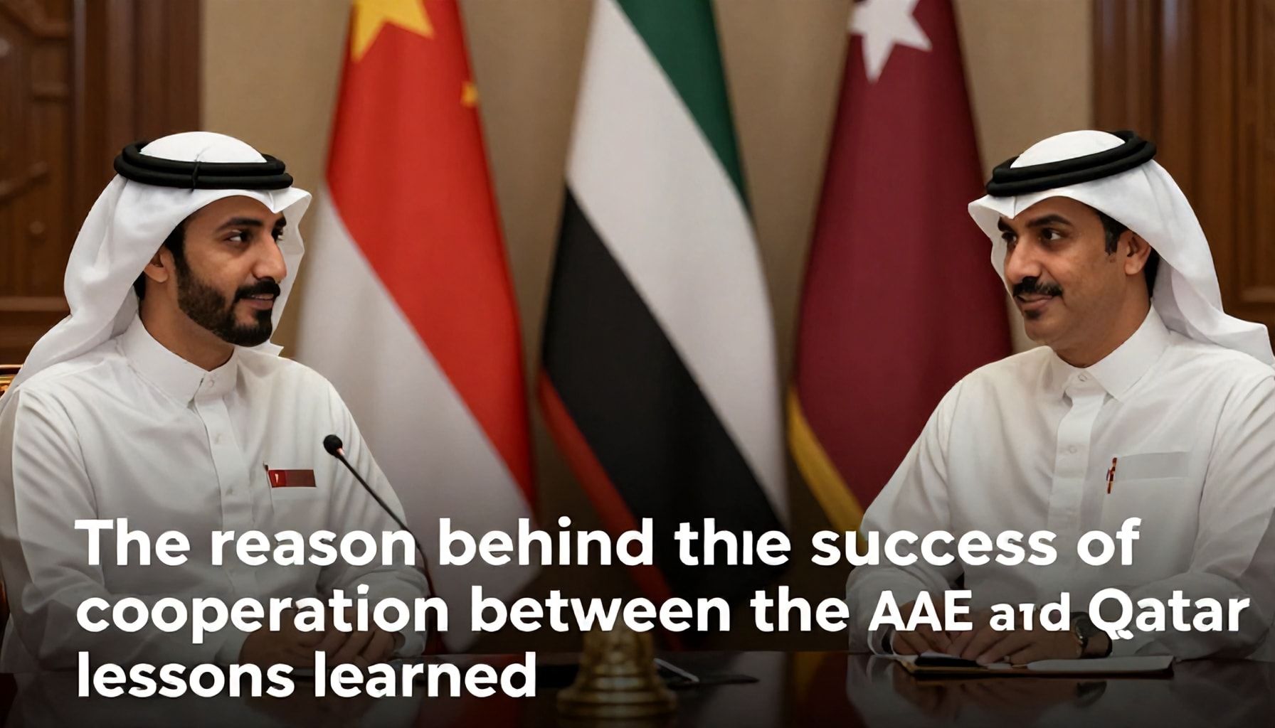 السبب وراء نجاح التعاون بين الإمارات وقطر: الدروس المستفادة*