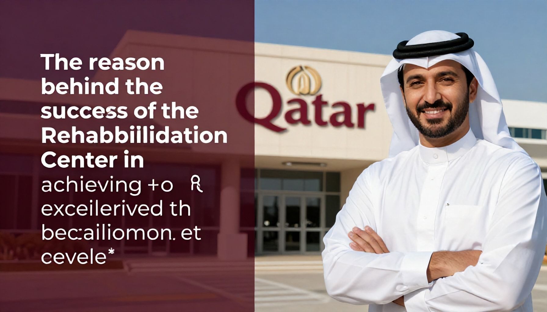 السبب وراء نجاح مركز قطر لإعادة التأهيل في تحقيق التميز*