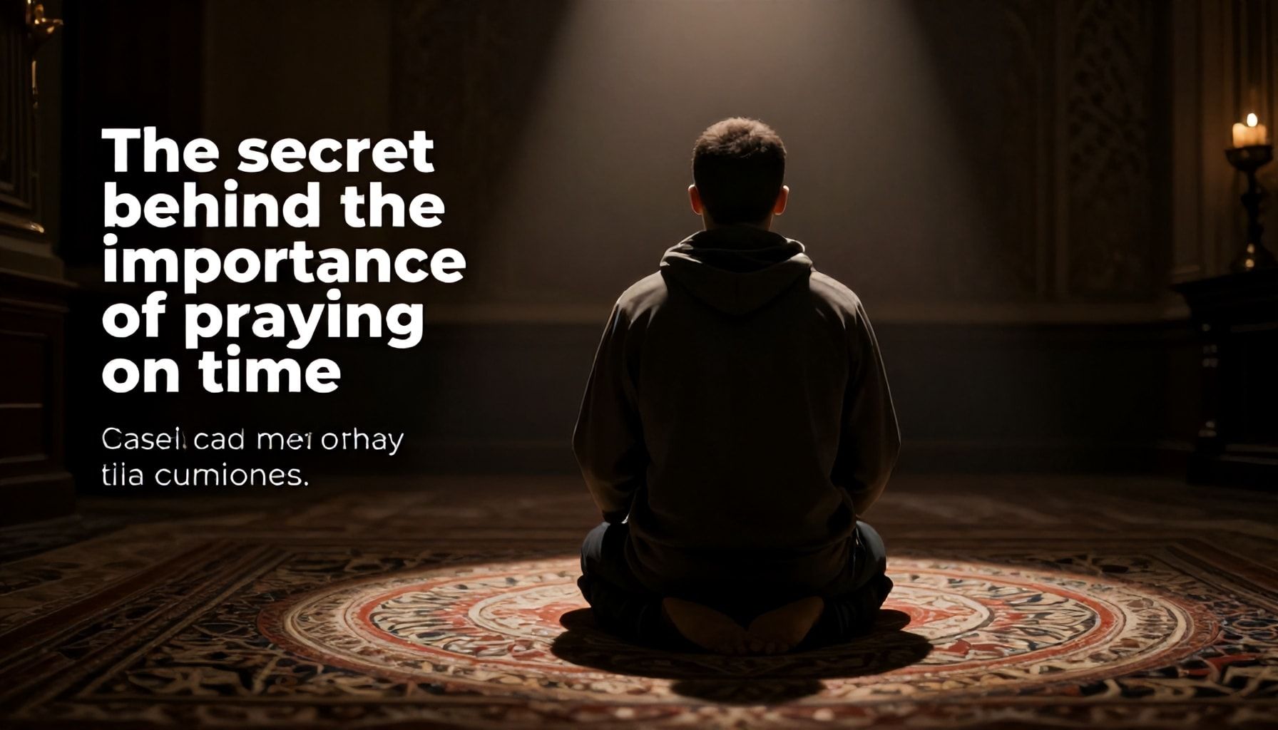 السر وراء أهمية الصلاة في وقتها المحدد
