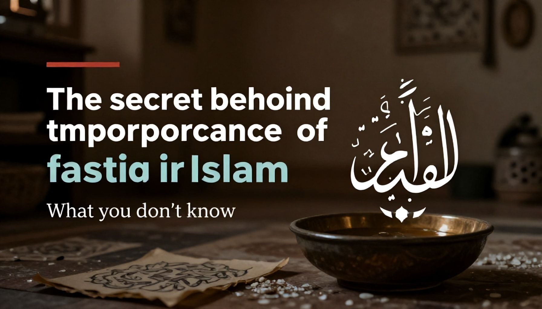 السر وراء أهمية صيام الفجر في الإسلام: ما لا تعرفه*