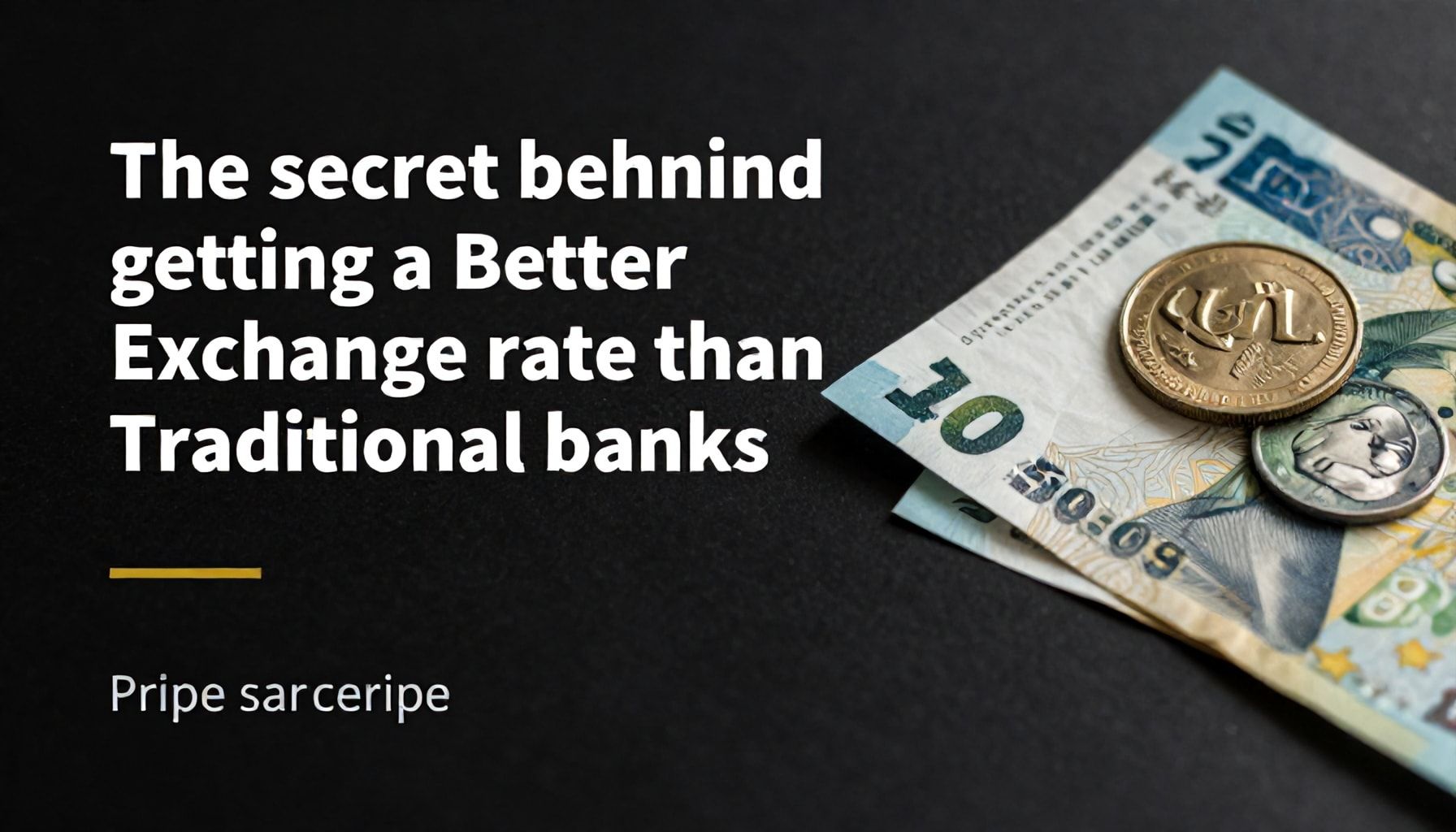 السر وراء الحصول على سعر صرف أفضل من البنوك التقليدية*