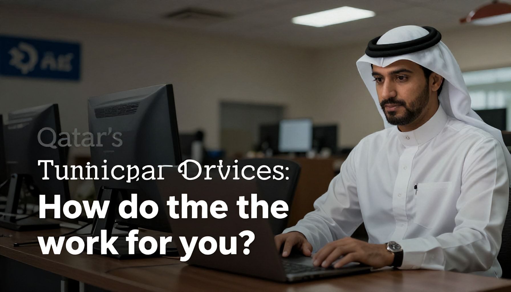 السر وراء خدمات البلدية القطرية: كيف تعمل من أجلك؟*