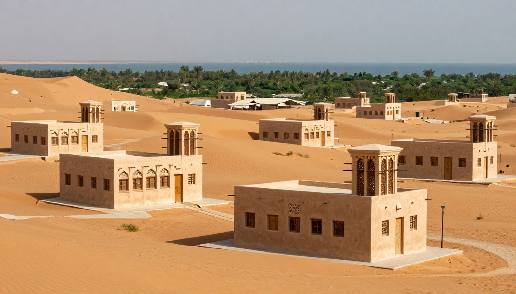 السر وراء شعبية شاليهات قطر بين السياح*