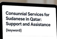 الخدمات القنصلية للسودانيين في قطر: الدعم والمساندة