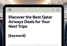 اكتشف أفضل عروض الطيران القطري لرحلاتك القادمة