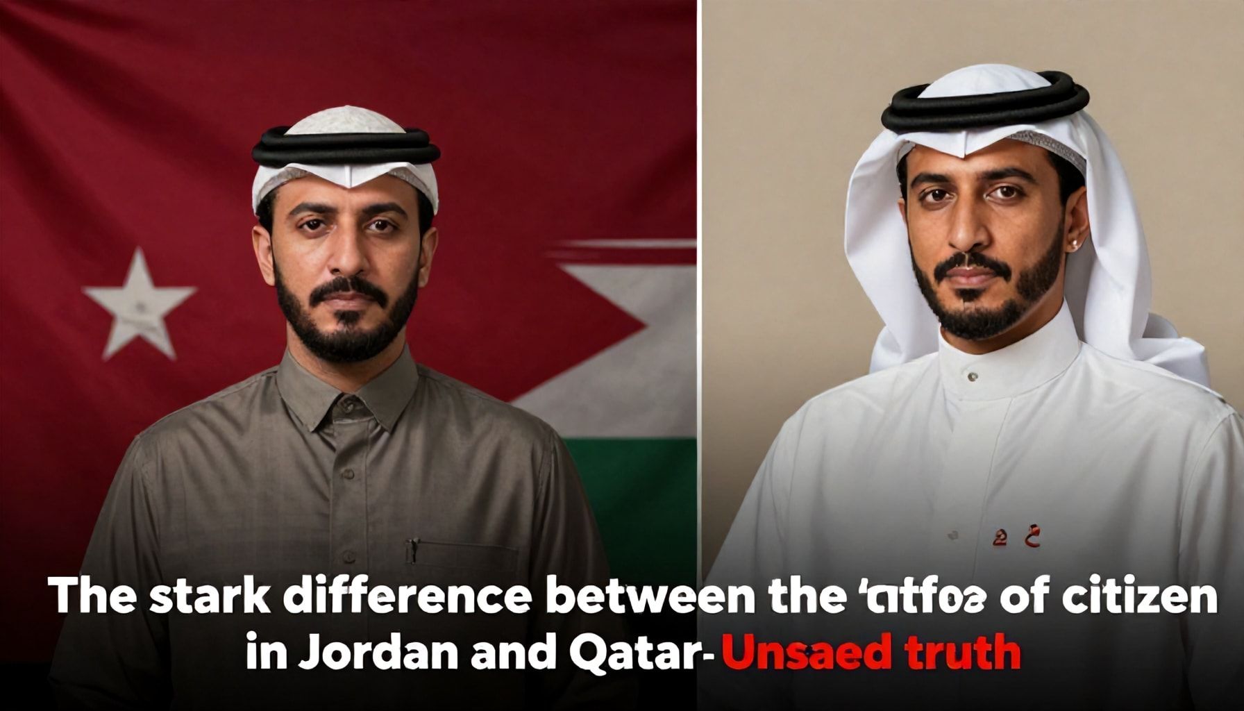 الفرق الكبير بين حياة المواطن في الأردن وقطر: الحقيقة التي لا تُقال*