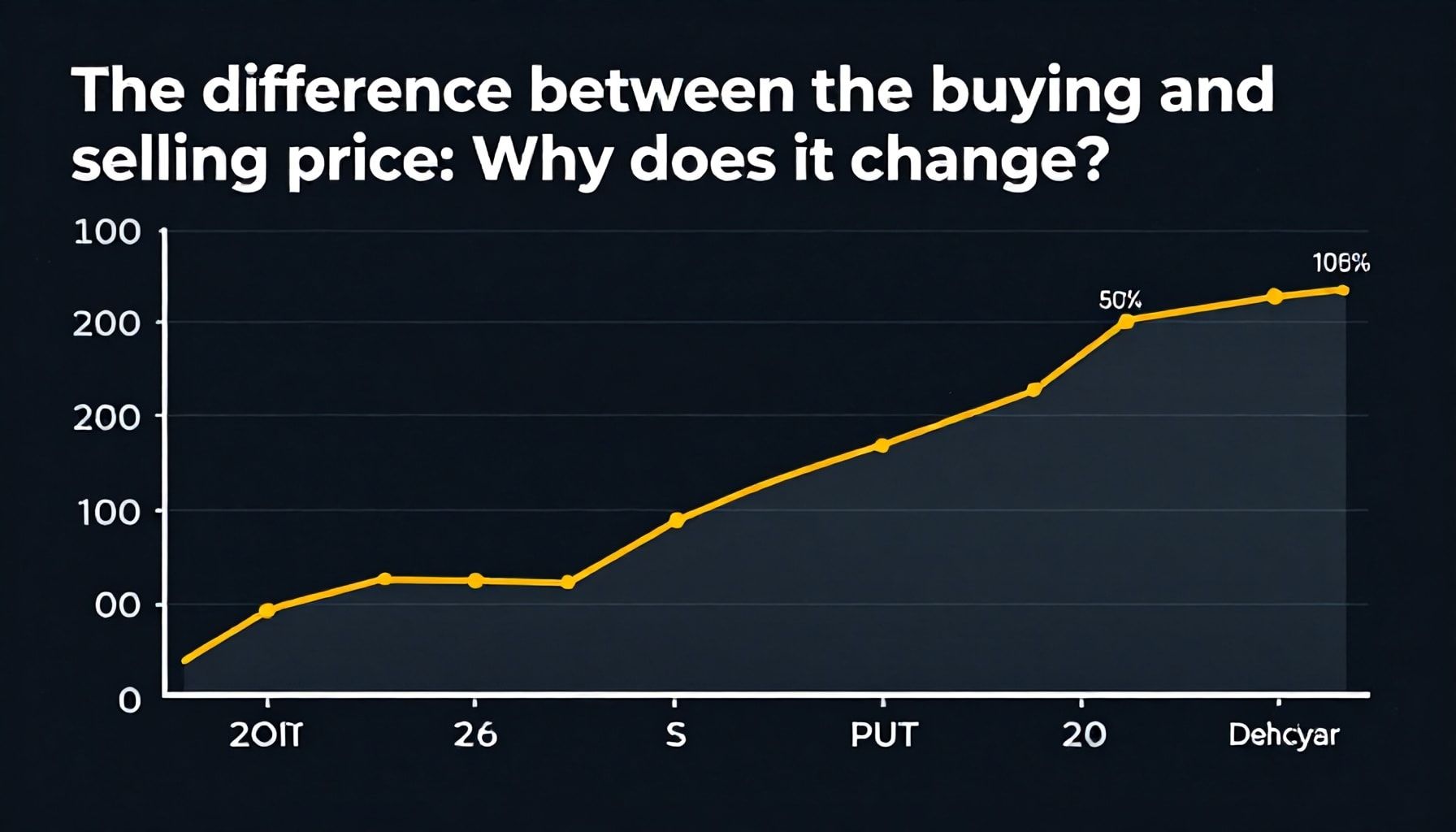 الفرق بين سعر الشراء والبيع: لماذا يتغير؟*