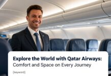 استكشف العالم مع القطرية للطيران: راحة وسعة في كل رحلة