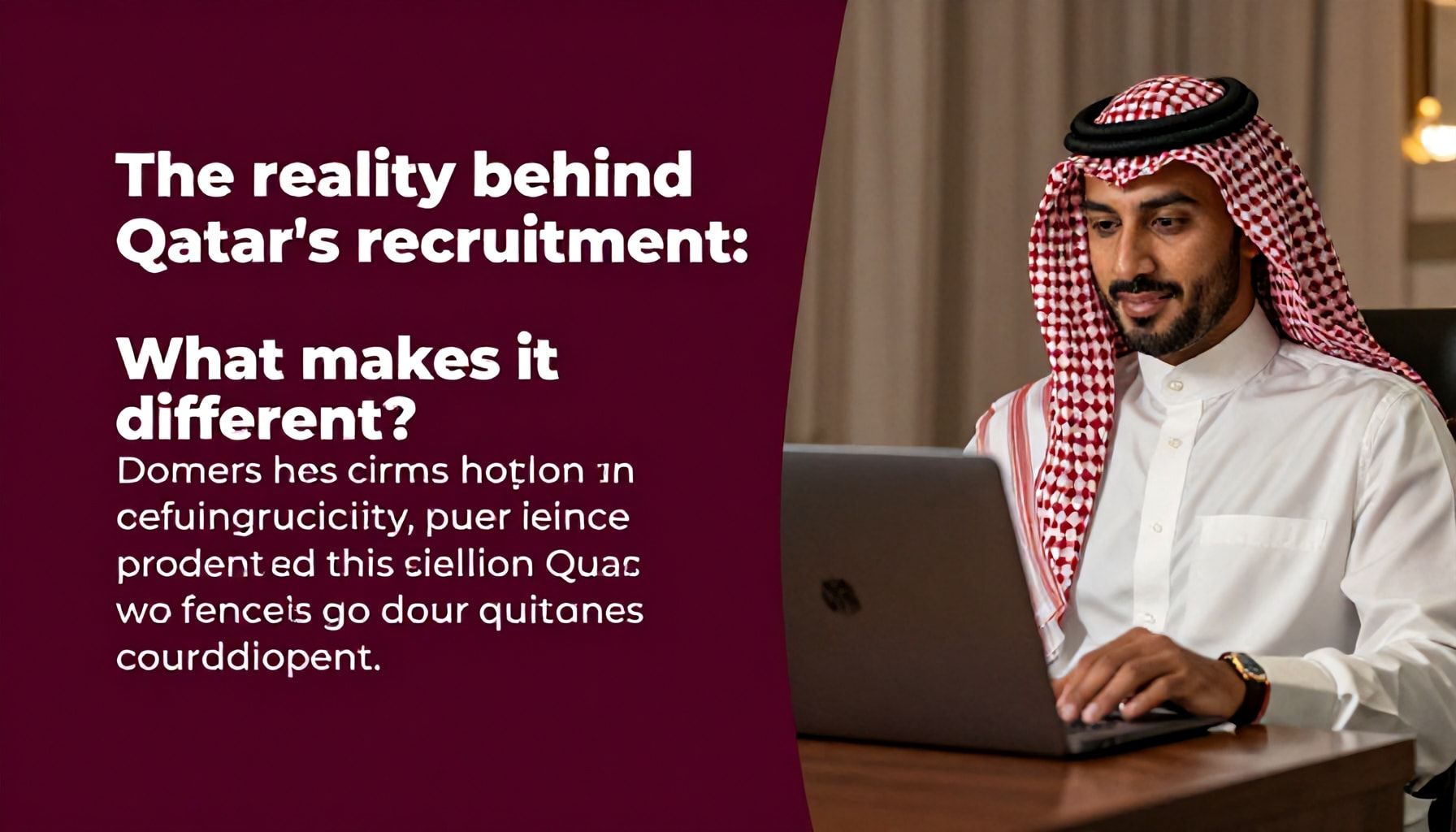 الواقع وراء تجنيد قطر: ما الذي يجعله مختلفًا؟*